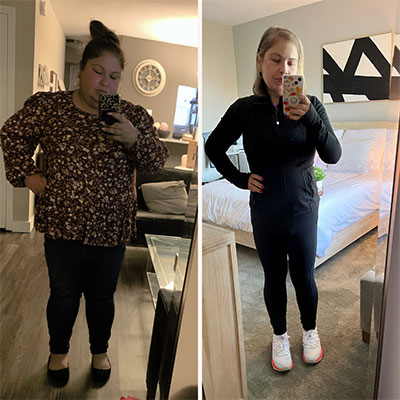 Jessica Padin before and after